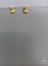 Προσαρμοσμένο σετ κοσμημάτων από ανοξείδωτο ατσάλι με χρυσό κολιέ και σκουλαρίκι
