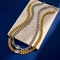 Εξατομικευμένο κολιέ από ανοξείδωτο ατσάλι CZ χρυσό κολιέ Miami Κουβανέζικο κολιέ με αλυσίδα